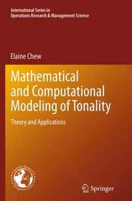 Obrázek produktu pro Mathematical and Computational Modeling of Tonality