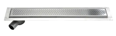 Immagine prodotto di Canali Aqualine - Canalina per doccia Krokus con griglia 960x140x92 mm, acciaio inox 2705-10