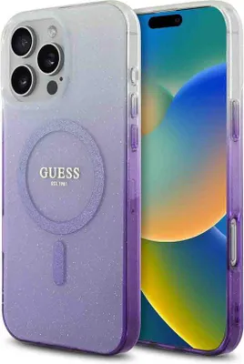 Immagine prodotto di Custodia GUESS MagSafe Glitter per iPhone 16 Pro Max