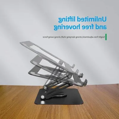 Produktbild von 360-Gradige, Höhenverstellbare Notebookstandaart für 10-16 Zoll Laptops - Schwarz