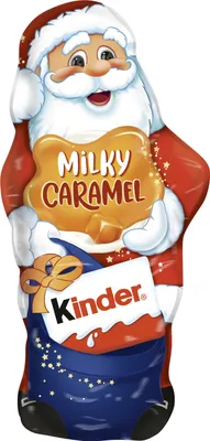 Zdjęcie produktu dla czekolada dla dzieci Ojciec Gwiazdka Mleczny Karmel pusta figurka 110g