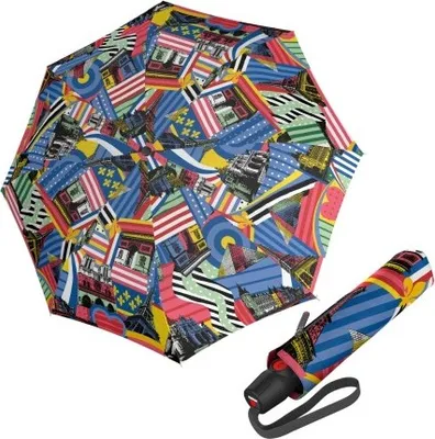 Obrázek produktu pro Knirps Knirps T .200 medium duomatic paris pop elegantní plně automatický deštník