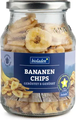 Produktbild von Bananenchips 180g 6er Pack