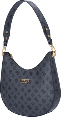 Produktbild von GUESS Damen Schultertasche Fynna Charcoal Logo