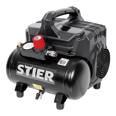 Produktbild von STIER Flüsterkompressor 59 dB(A) 215-8-6, ölfrei