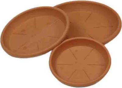Produktbild von Blumentopfplatte Plastiken Terrakotta PP (Ø 22 cm)