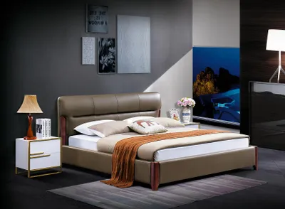 Produktbild von Klassisch Doppelbett Bett Ehebett Design Luxus Betten Moderne Stil Möbel 180x200