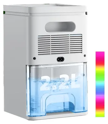 Produktbild von Elektrische Luftentfeuchter – 2200 ml Kapazität – Leise – Tragbar – Für Schlafzimmer und Badezimmer