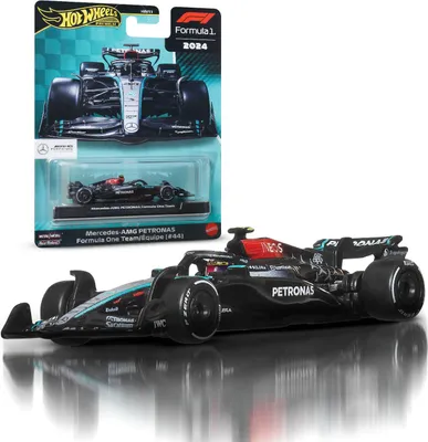 Immagine prodotto di Mattel HRV11; JBM16 - Hot Wheels Race - Mercedes-Benz | Livrea 2024 Lewis Hamilton - % OS %