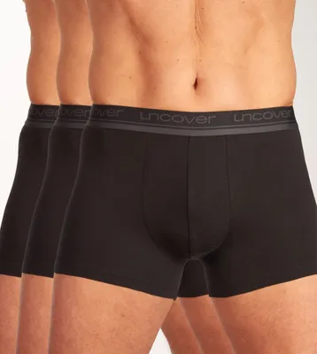 Produktbild von Schiesser Herren 3 er Pack Shorts Gr. M  schwarz