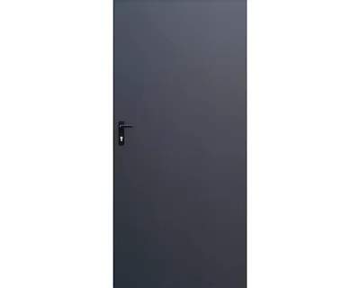 Obrázek produktu pro Plechové dveře T40 895x2010 P antracit vč. zárubní