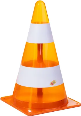 Produktbild von Rolly Toys rollyPylone lighted, Pylonen mit Licht, Verkehrshütchenl, Warnkegel