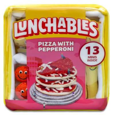 Imagen del producto de Juego de cojines "Mini Pizza", 28 x 28 cm, ideal para habitaciones infantiles