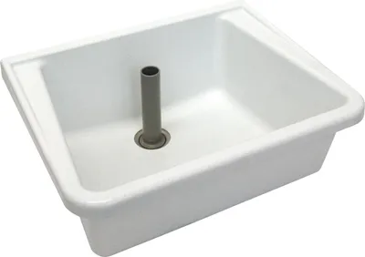 Produktbild von KWC Mehrzweckbecken, SIRIUS, GFK, 500x220x400 mm, Weiß
