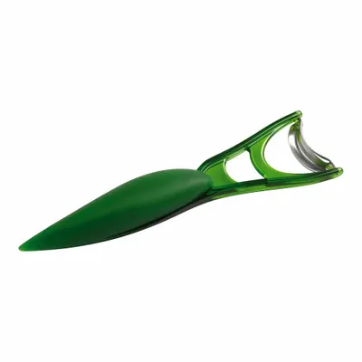 Immagine prodotto di Mastrad Spargelschäler, Spargelschneider, Küchenschäler, Schäler, Inox-Stahl, TPR, Kunststoff, Grün, F20708