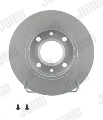 Produktbild von 2x JURID Bremsscheibe 561253JC passend für PEUGEOT 206 Schrägheck (2A/C) 34mm