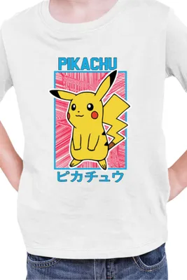 Produktbild von Kinder T-Shirt Japan Manga Anime Comics Pokemon 034, / Weiß
