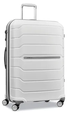 Produktbild von Freeform Hardside erweiterbar mit Doppel-Spinner-Rädern, Weiß, Checked-Large 28-Inch, Freeform Hardside erweiterbar mit Doppelspinnerrollen