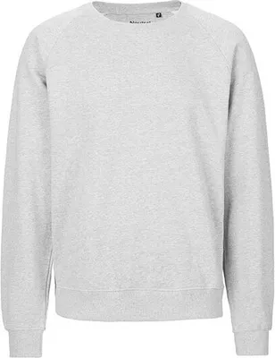 Produktbild von Neutral O63001 | Uni Sweatshirt / 100% Fairtrade-Baumwolle - Farbe: Ash Grey - Größe: XL