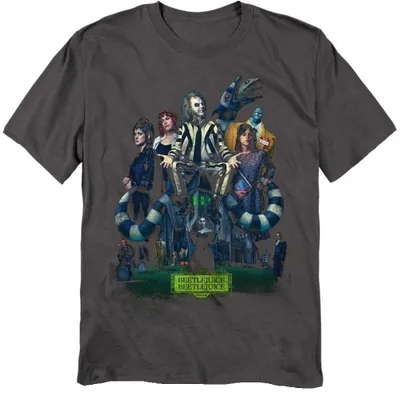 Immagine prodotto di Felpa "Beetlejuice - 2024" unisex, per uomo/donna, modello TV36868 (taglia 5XL), colore nero