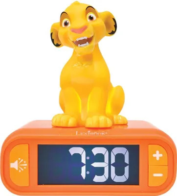 Obrázok produktu pre 3D budík Simba s nočným svetlom