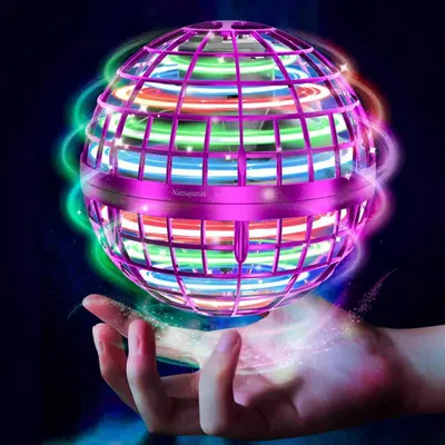 Produktbild von Fliegender Ball，Mini-Drohne für den Innenbereich，Anti-Stress-Spielzeug，Mit LED，Spielzeug für Kinder，Weihnachtsgeschenke