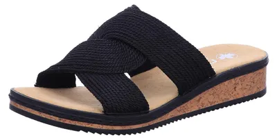 Obrázok produktu pre Rieker fsk dámske sandále Pantolette čierne vo veľkosti 41