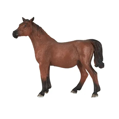 Produktbild von Animal Planet Tierfifur Spielfigur -Trächtiges Pferd - 13 cm x 4 cm x 10,5 cm - detailgetreu u. handbemalt - qualitativ u. sicher