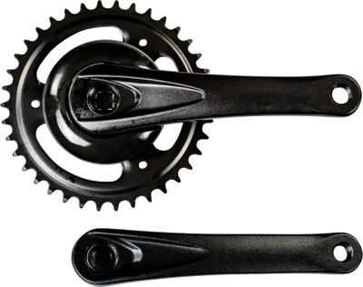 Produktbild von Prowheel Fahrrad Kurbel einfach Kurbelgarnitur 170 mm Fahrradkurbel 38 Zähne Vierkant E Bike