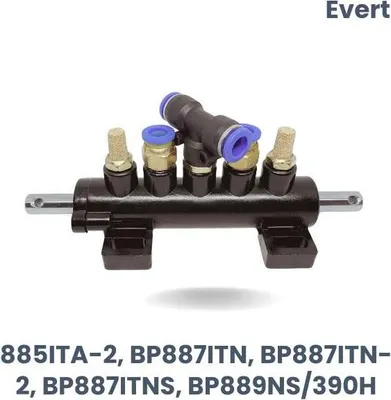 Immagine prodotto di Ricambio Evert: valvola pneumatica per pedali di smontagomme 885ITA-2, BP887ITN, BP887ITN-2, BP887ITNS, BP889NS/390H