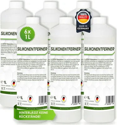 Produktbild von Flotex Silikonentferner, 6 x 1L Autolack Silikonreiniger Silikonreste Entfetter