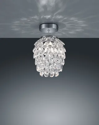 Zdjęcie produktu dla Lampa sufitowa PETTY srebrno-biała 1xE14x40W metal wym:27x20x20cm IP20 RL