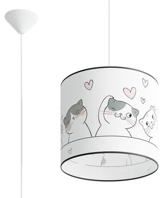 Produktbild von Hängeleuchte CAT 30 1xE27 15W PVC 95x30x30cm Sollux Lighting