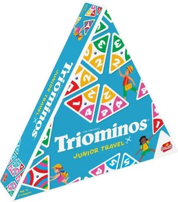 Productafbeelding van Goliath Triominos Junior Travel spel