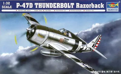 Produktbild von Trumpeter P-47D Razorback Fighter 1:32, 02262