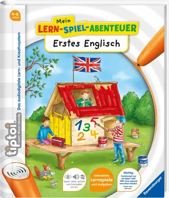 Produktbild von Ravensburger tiptoi® Buch Mein Lern-Spiel-Abenteuer Erstes Englisch