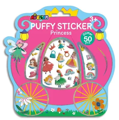 Image de Puffy Stickers Princesses