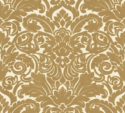Produktbild von Architects Paper Barocktapete Castello Tapete mit Ornamenten Vliestapete mit Echtflock braun creme 10,05 m x 0,52 m