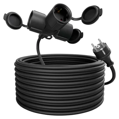 Produktbild von ABSINA Verlängerungskabel 151235, 3-Fach, 20 m