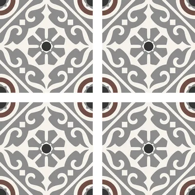 Produktbild von RIONI GREY 16.5 x 16.5 Feinsteinzeug Wand- und Bodenfliese
