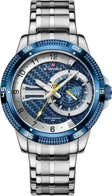 Produktbild von NAVIFORCE RO-29574 Uhr - Silber/Blau für Herren KP29574