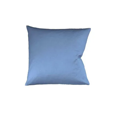 Produktbild von fleuresse Mako Satin Kissenbezug Colours Uni 40x40 cm Denim