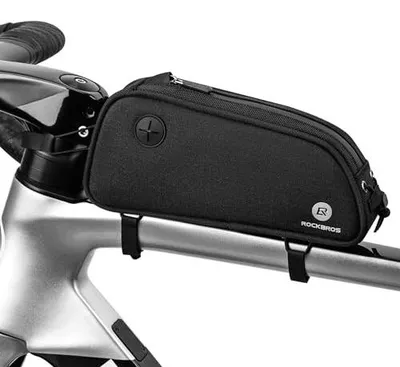 Zdjęcie produktu dla Torba rowerowa na ramę 1 3L mtb z odblaskami czarna
