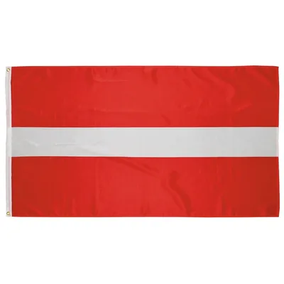 Image de Drapeau, Lettonie, polyester, taille 90 x 150 cm
