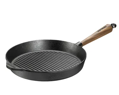 Produktbild von Skeppshult 0028V Bratpfanne, 28 cm max. Durchmesser, Gusseisen/Gussaluminium, Induktionsherd-geeignet