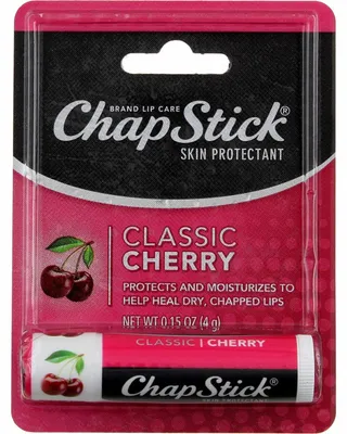 Immagine prodotto di ChapStick | Balsamo labbra, protezione antigelo, rossetti, idratante | Classico ciliegia-ciliegia, 4g