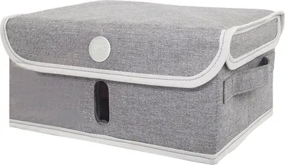 Image de UVC LED UV Light Sac de désinfection Stérilisateur portable avec stérilisation pliable et élimination des odeurs pour téléphones portables Brosse à dents Bouteille de bébé Jouets