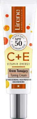 Obrázok produktu pre Lirene C+E Vitamin Energy Toning Cream SPF50, 30 ml