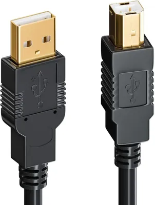 Produktbild von deleyCON 15m Aktives USB 2.0 Druckerkabel Scannerkabel USB-A auf USB-B