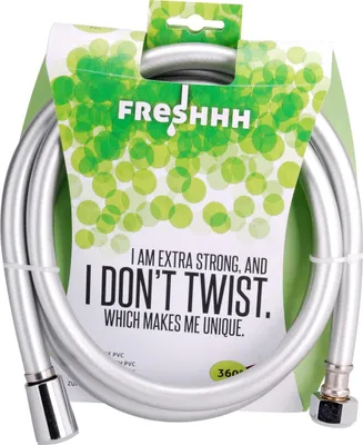 Produktbild von FRESHHH Brauseschlauch, silber, 150 cm, PVC, 830248